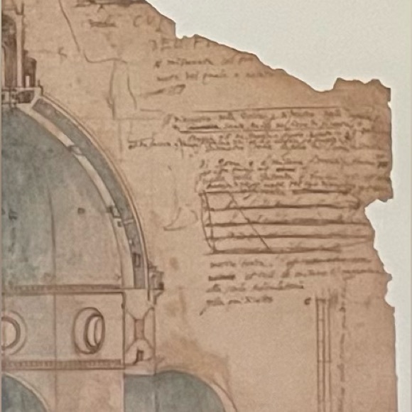 Framed Architectural Print of the Dome of Florence Cathedral - Picture 3 of 6